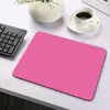 Amazon Venda Quente Transfronteiriça Mouse Pad Colorido Tamanho Pequeno Gaming Escritório Laptop Mouse Pad Cor Sólida Antiderrapante Resistente ao Desgaste