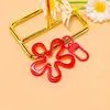 Material de cuentas de flor hueca de dopamina, dijes para bolsos hechos a mano DIY, accesorios, cadenas para teléfono, accesorios para muñecas al por mayor