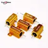 Resistor de alambre de alta potencia RX24-25W con carcasa de aluminio 30R 0.1R 0.5R 2R 1K R2R 8R 20R 100R ohm