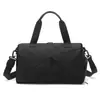 Bolsa de Gimnasio para Hombre Separación Húmedo/Seco Compartimento Independiente para Zapatos Gran Capacidad Bolsa de Viaje Ligera Portátil al Hombro Bolsa de Equipaje Deportivo