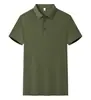 Camisa Polo de Secagem Rápida com Manga Curta, Camiseta de Algodão Puro para Homens com Impressão de Logotipo Personalizado, Reunião Comemorativa de Veteranos 1º de Agosto Camaradas de Armas