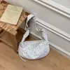 Bolsa de tela estilo nuevo de principios de primavera, diseño de moda retro estilo coreano, bolso de hombro de lunares, bolso de hombro versátil casual para el trabajo, moderno