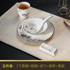 Conjunto de Louça de Hotel Conjunto de Louça de Alta Qualidade para Restaurante Conjunto de Hotel de Quatro Peças Pratos e Pratos Conjunto de Louça