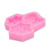 Preço de fábrica luvas lindas de floco de neve forma de bolo DIY silicone ferramentas de confeitaria de açúcar forma de sabão H1664