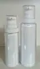 Botella Atomizadora Blanca Mate de Niebla Fina Spot 40ml/60ml/100ml Botella Dispensadora de Prensa de Doble Capa Set de Botellas para Productos de Cuidado de la Piel