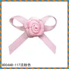 8D04Ab-117 Rosa Claro Rosa 1 Ponto Cauda de Andorinha Flor Yao Ming Decoração Roupa Feita à Mão Flores Pequenas
