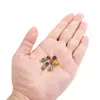 Pendente Suporte de Diamante com Ponto Dourado em Aço Inoxidável 6mm para Cruzamento de Fronteiras Joias com Diamante DIY Brincos Moda Acessórios de Colar Atacado