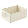 Caja de almacenamiento de armario de nuevo estilo, tipo cajón, de tela de lino y algodón, japonesa, para ropa interior, pantalones, acabado plegable, para el hogar.