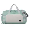 Bolsa Esportiva Moderna para Viagens de Negócios e Viagens, Unissex, Bolsa de Viagem Repelente à Água com Compartimento Úmido/Seco e Armazenamento de Sapatos, Bolsa de Ginástica