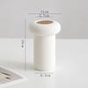 Shu men Vaso de cerâmica branco nórdico simples decoração flor seca Flor sala de estar mesa de escritório entrada arranjo de flores decoração dispositivo de flor