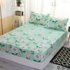Sábanas Ajustadas Cepilladas, Colcha a Prueba de Polvo Extraíble y Lavable, Faldón de Cama, Cubre Colchón Antideslizante, Sábanas de Cama Completamente Rodeadas para Estudiantes, Liquidación a Precio Especial