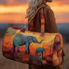 2026 Nova Série Animal Transfronteiriça Bolsa de Viagem Acolchoada Portátil de Curta Distância Bolsa Multifuncional Esportiva Fitness