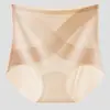Pantalones Moldeadores Seamless de Cintura Alta con Vendaje Cruzado X Ice para Mujer, Pantaletas Transpirables Ultra-Delgadas de Seda de Hielo para Control de Abdomen y Levantamiento de Glúteos para Mujer