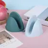 Pinza de Cocina Engrosada Resistente al Calor Guantes de Silicona Antiescaldaduras Pinza de Mano de Silicona para Horno de Horneado Horno de Microondas Resistente a Altas Temperaturas