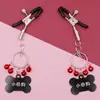 Pinzas de Campana para Pezones Femeninos, Adorables Tapones Anales Metálicos, Juguetes Sexuales, Juguetes Adultos de Entrenamiento Alternativo