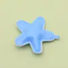 Colgante de Estrella de Cinco Puntas con Burbujas Relleno de Algodón Llavero de Piel PU Colgante de Bolso Accesorios de Decoración para Ropa