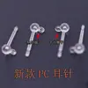 Aretes Transparente Ecológicos Personalizados Accesorios de Joyería DIY Aretes Planos de Resina Tachuelas para Cuidado del Agujero de la Oreja