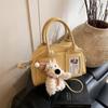 Bolso Retro Tipo Boston para Mujer 2026 Primavera/Verano Nuevo Nicho Moda Elegante Versátil Cruzado Bolso Almohada