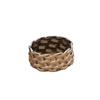 Anel de prata esterlina S925 por atacado anel de trama tailandês anel masculino retrô prata tailandesa corda de cânhamo anel de dedo de comida simples