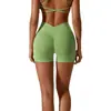 Shorts de Yoga Popular da Amazon, Sem Costura, Secagem Rápida, Levanta Bumbum Pêssego, para Mulheres, Adequado para Corrida ao Ar Livre e Ciclismo
