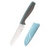 Cuchillo de acero inoxidable para pelar y rebanar frutas, ideal para el hogar, para pelar patatas y manzanas, juego de cuchillos portátil, antideslizante y antioxidante.