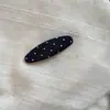 Grampo de cabelo com franja lateral versátil de bolinhas para meninas, acessório de cabelo estilo coreano de alta qualidade, presilha BB para franja frontal