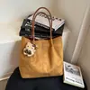 Bolsa Tote de Gran Capacidad para Mujer, Tendencia de Principios de Invierno Nuevo Estilo, Bolso de Hombro Texturizado para Mujer, Bolso de Mano Casual de Moda para el Trabajo
