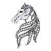 Broche de caballo, ramillete para hombre, insignia del año del caballo del zodíaco de alta gama, pin de serie animal personalizado de estilo coreano, accesorios de traje para mujer