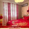 Decoração de Quarto de Casamento terno Decoração de Casamento Longo Personagem Feliz Sala de Estar de Casa Nova Cortina de Casamento Masculina Pingente Quarto de Casal