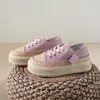 Zapatos de Trabajo de Suela Blanda Nuevos para Mujer Primavera y Otoño, Tenis de Suela Gruesa de Doble Uso, Modernos, Transpirables, Versátiles Zapatos Casuales
