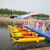 Parque Escénico Agua Polietileno Bicicleta Tándem con Toldo Triciclo Barco de Paseo para Niños