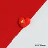Día Nacional Rojo Sueño Chino Corazón Patriótico Resina Imán para Nevera Hogar Creativo Magnético Viaje Conmemorativo Decorativo Pegatina Magnética