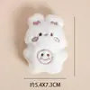 Acessórios de Pelúcia DIY Desenho Animado Broche Fofo Ursinho Coelhinho Figuras Bonecos de Animais Suprimentos para Artesanato Charms para Bolsa Acessórios