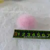 Bola de pelo de imitación de visón 5cm suministro bola de pelo 4cm accesorios para el cabello bola de pelo de visón alto y bajo 6cm accesorios para equipaje DIY
