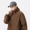 Chaqueta Tres en Uno para Exteriores Chaqueta para Hombre Hermosa Chaqueta Deportiva Funcional para Pareja Resistente al Viento e Impermeable Chaqueta de Montañismo
