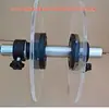 Máquina automática deflector resorte placa de presión terminal receptor y alimentador placa acrílica máquina de etiquetado rodillo de posicionamiento eje óptico