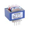Suministro de fábrica en stock PCB transformador de potencia enchufable horizontal 41X20 5VA transformador pequeño de placa de circuito