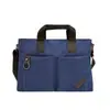 Fornecimento Transfronteiriço de Bolsas Simples Masculinas, Bolsas de Lona, Pastas Portáteis, Bolsas Transversais Casuais Masculinas Estilo Coreano, Bolsas para Notebook