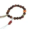Pulsera DIY de Palosanto Negro con Diseño de Pixiu Corazón Fabricante de Joyería Especificación Mayorista 1.0 Cuentas de Oración para Hombres y Mujeres Artículo Decorativo