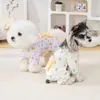 Roupas para Cães Pequenos Primavera e Verão Novas para Pets Teddy, Bichon, Schnauzer, Roupa de Verão Tamanho 26, Design de Banana, Roupa de Casa, Quatro Patas