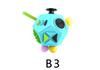 Cubo Fidget Popular Cubo Anti-Estresse Controle de Jogo de Segunda Geração Dado Brinquedo Gadget Anti-Estresse de 12 Lados
