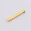 Colgante Columna Larga Tridimensional 3D 6*45mm Diámetro de Agujero de 2.8mm Varilla Tridimensional DIY Acero Inoxidable Pulido Espejo