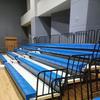 Assentos de Arquibancada Retráteis Elétricos, Assentos Móveis Fixados Manualmente, Quadra de Basquete Esportiva Escola Arquibancadas Móveis