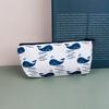 Estuche creativo de bosque, pequeño, fresco, estilo simple, bolsa de almacenamiento, lona floral, estuche para lápices de estudiante/bolsa para artículos de papelería, lápiz