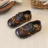 Zapatos Oxford para niña estilo coreano, nueva colección otoño 2026, zapatos de vestir sencillos para niña, estilo británico, suela blanda, antideslizantes, zapatos pequeños de piel