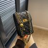 Bolso de mujer 2023, nuevo bolso bandolera, bolso cuadrado pequeño de moda, bolso de cadena para teléfono móvil de estilo coreano popular en Internet.
