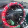 Cubierta de Volante de Coche Cartoon Elástica sin Anillo Interior Gato KT Universal para Todas las Estaciones