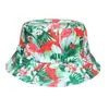 Comercio exterior impresión sombrero de pescador moda cebra sombrero para el sol verano nuevo sombrero para el sol de doble cara hombres suministro transfronterizo