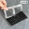 Pegatina Desechable a Prueba de Insectos para Desagüe de Piso de Baño Red de Atrapa Pelo para Alcantarilla Filtro de Pelo para Hogar Cocina Baño