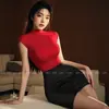 Lingerie Sexy, Saia Bodycon Justa para Garota Hot, Saia Bodycon Secretária Puro Desejo, Uniforme Sexy Ol, Roupa Profissional para Role-Playing